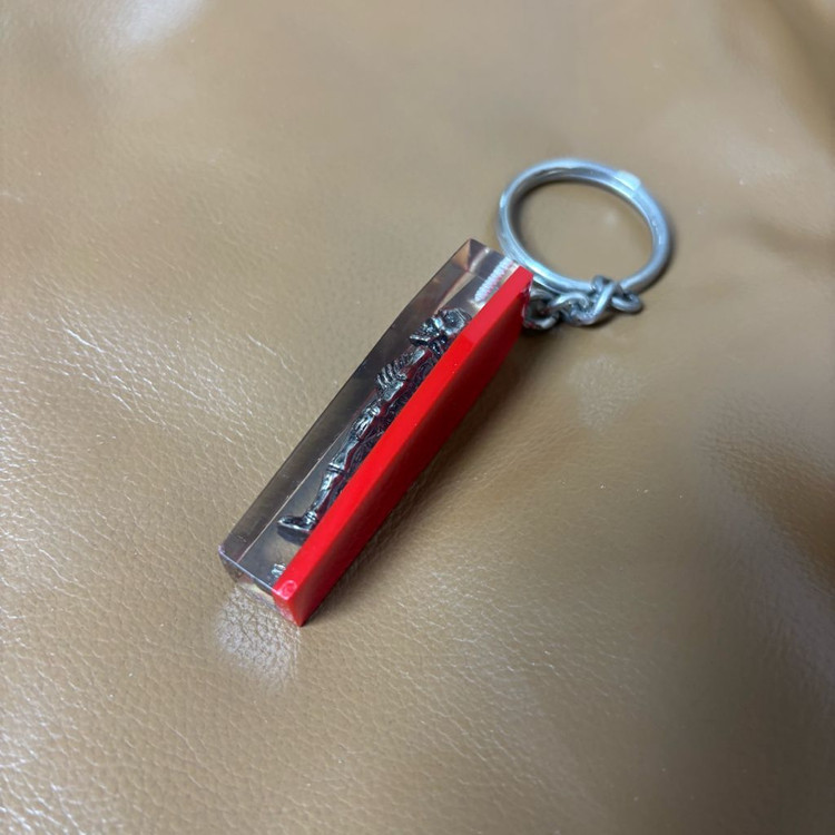 슈프림 키체인 키홀더 스켈레톤 레드 열쇠고리--3