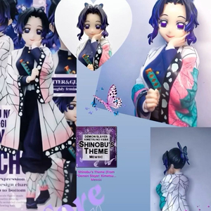 시노부 피규어 귀멸의칼날 리페인트 룩업 레진 리페인팅 한정 커스텀 도색 귀살대 코쵸우시노부 피겨 이미지