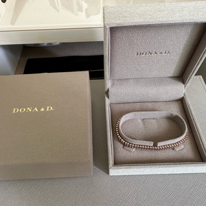 도나앤디 14k 베이지골드 니스팔찌