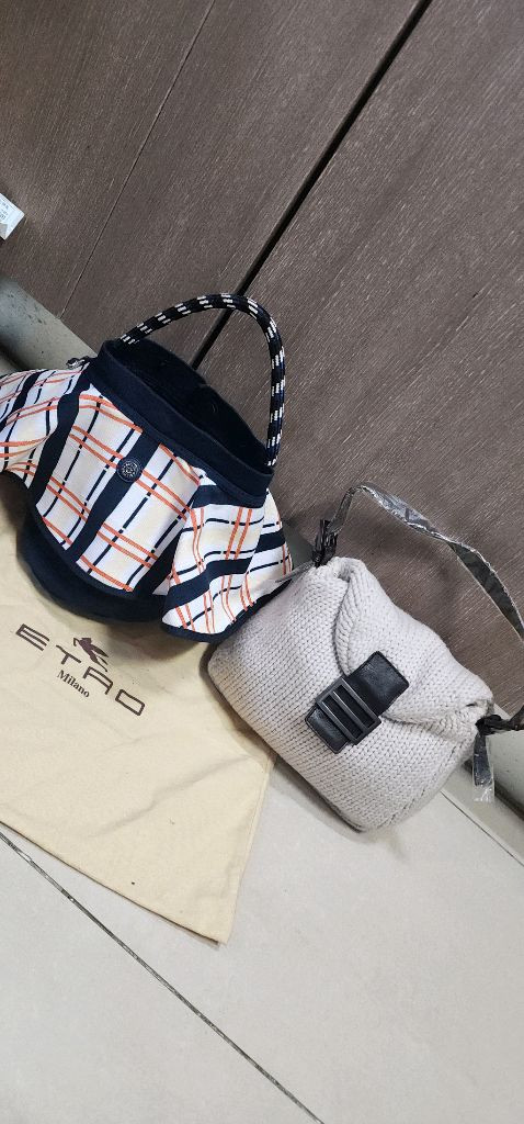 우영미 니트 숄더백--1