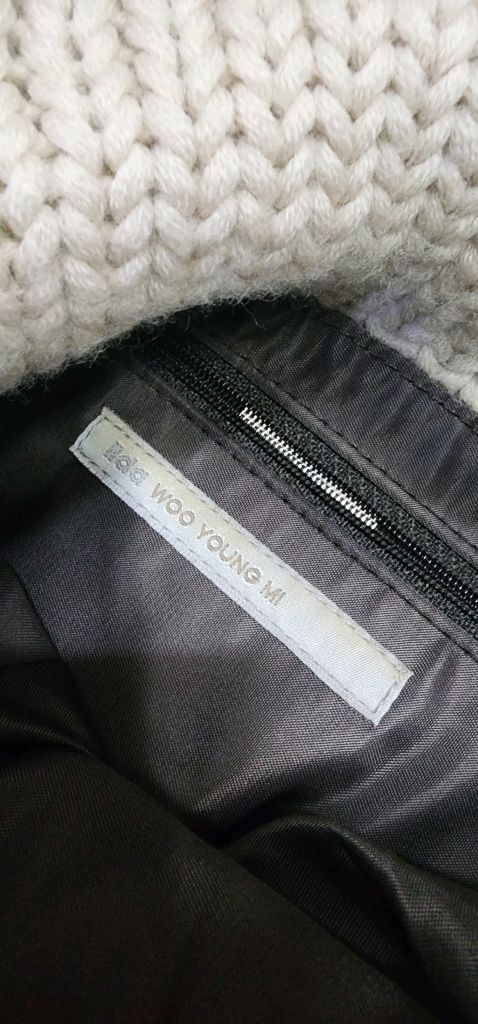 우영미 니트 숄더백--4