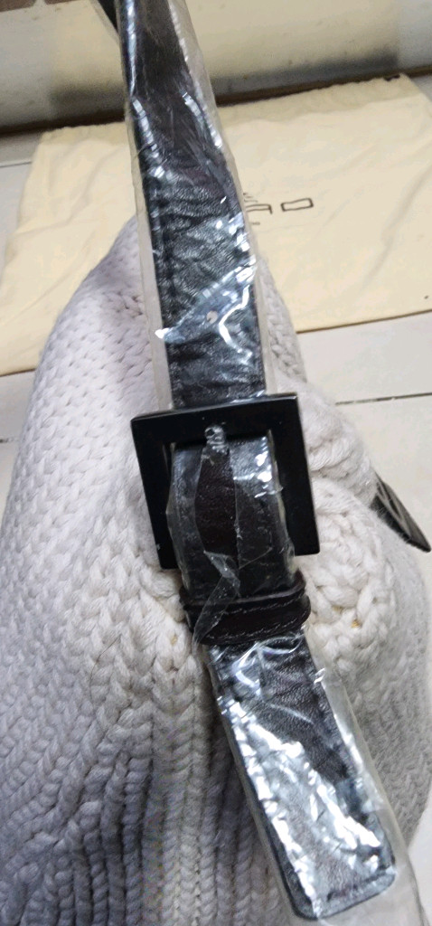 우영미 니트 숄더백--7