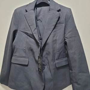 새옷/여자 겨울정장 66사이즈 다크그레이