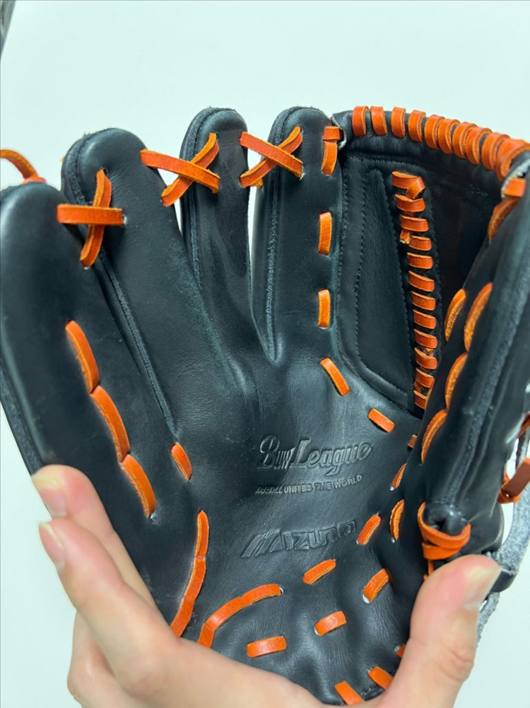 미즈노 뷰리그 좌완 야구 글러브 새상품--3