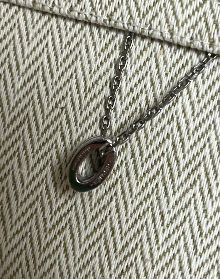 에르메스 미니 팝아슈 목걸이 마롱글라세--2