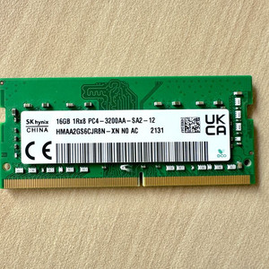 SK하이닉스 DDR4 3200 16GB (노트북 램) 메모리