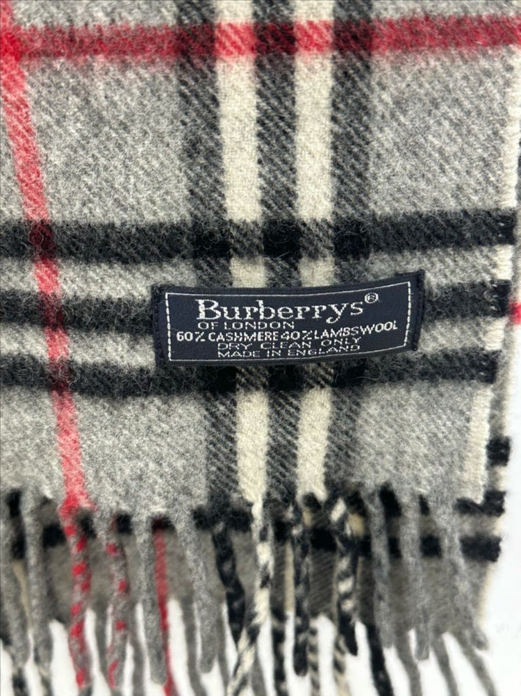 버버리 캐시미어 램스울 목도리--2