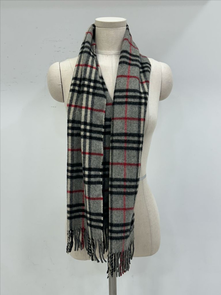 버버리 캐시미어 램스울 목도리--4