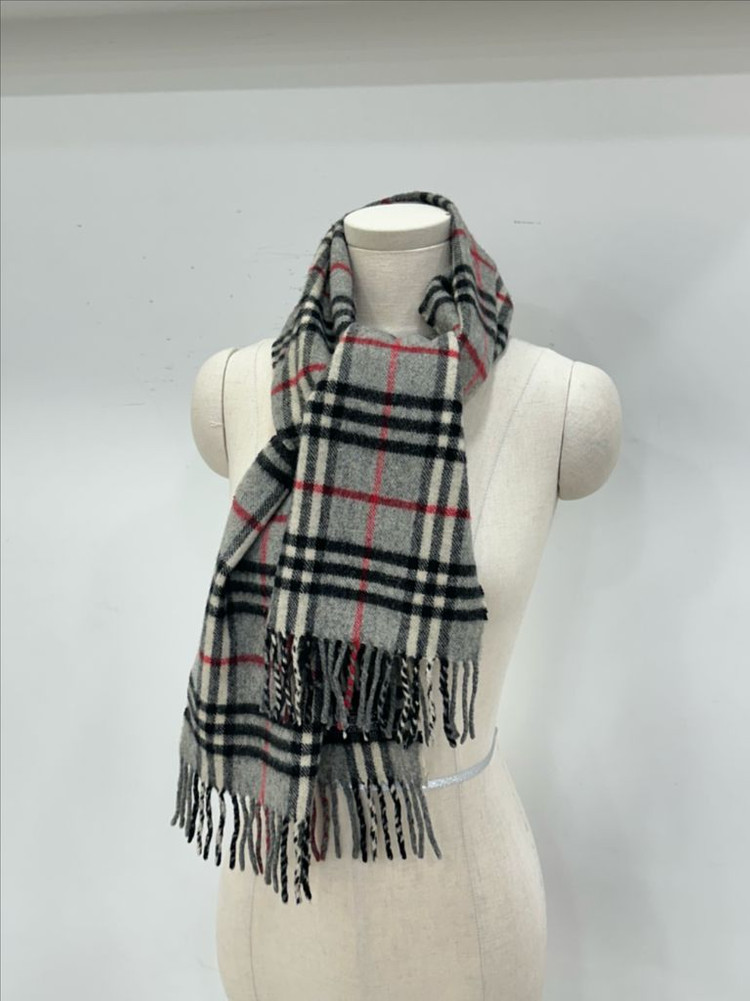 버버리 캐시미어 램스울 목도리--5