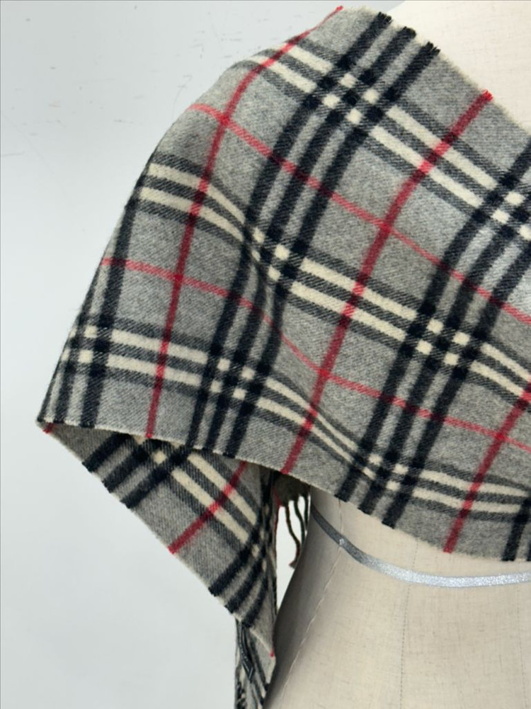 버버리 캐시미어 램스울 목도리--8