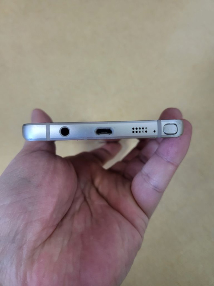 갤럭시노트5 64기가 골드--4