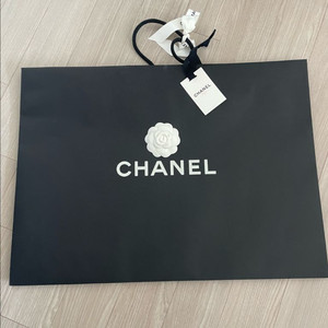 샤넬 쇼핑백 종이백 대형 사이즈