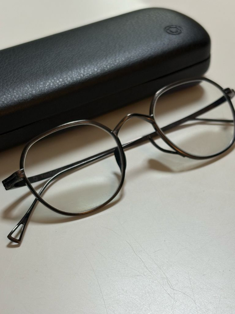 가메만넨 KMN-1301 BRH 티타늄 안경 45사이즈--1