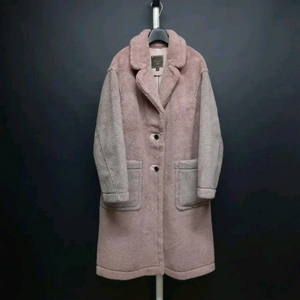 새 써스데이아일랜드 부클 테디베어 롱 코트 66 이미지