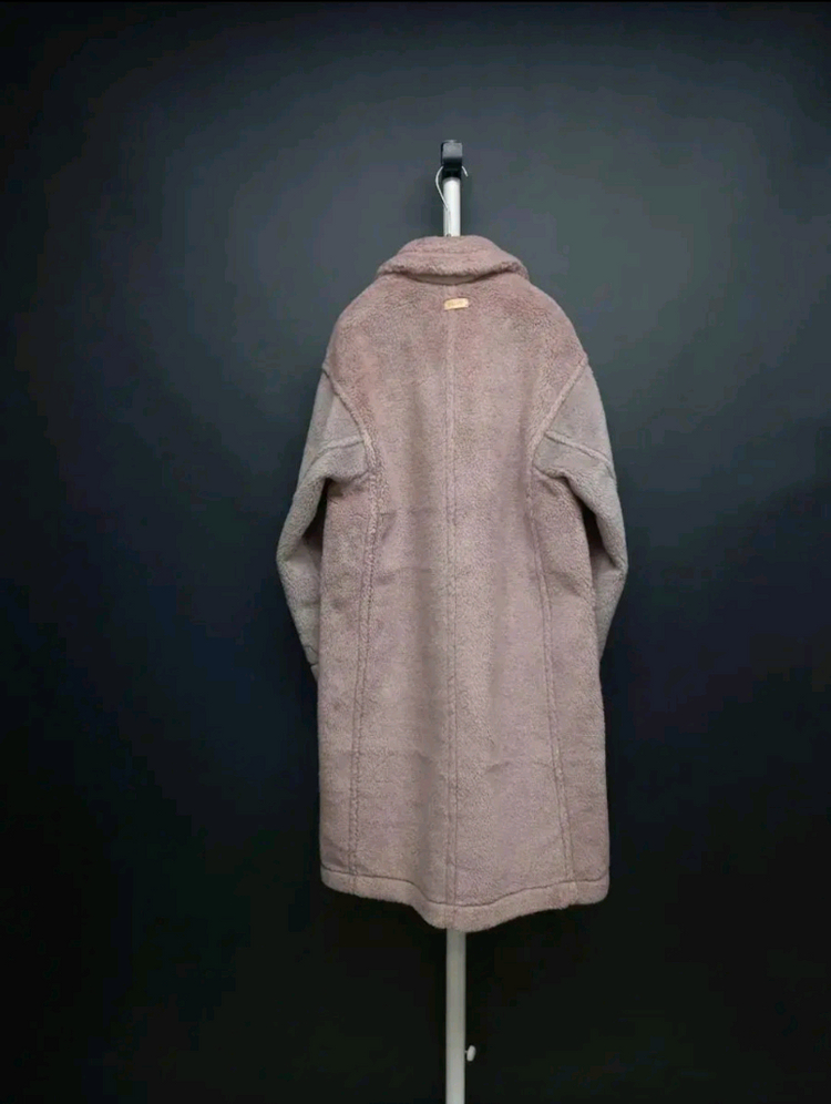 새 써스데이아일랜드 부클 테디베어 롱 코트 66 이미지