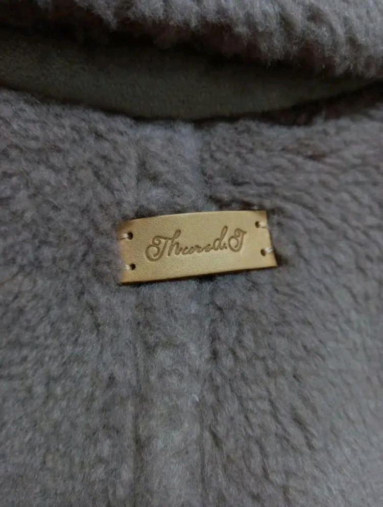 새 써스데이아일랜드 부클 테디베어 롱 코트 66 이미지