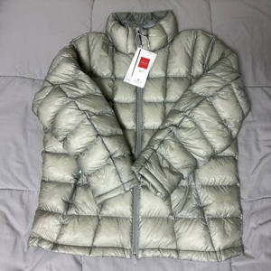 999휴머니티 모듈러 구스다운 경량패딩 라이트그레이 3사이즈 미착용새제품