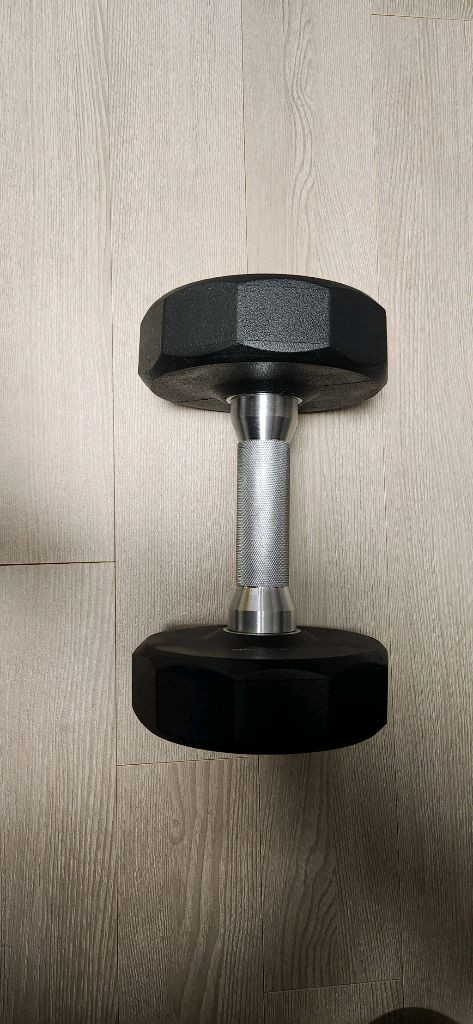 우레탄 덤벨 새상품 8kg--2