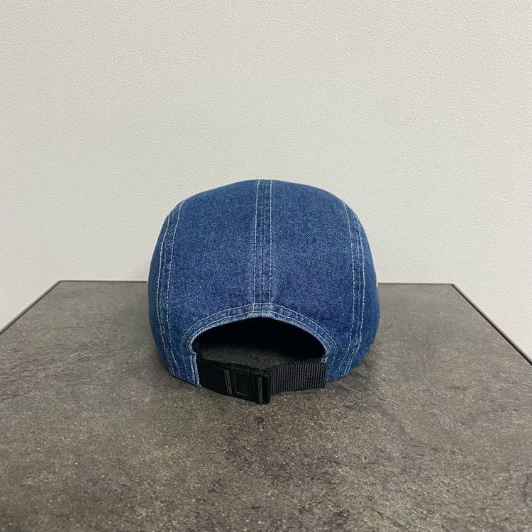 (OS) 슈프림 박스로고 캠프캡 모자 데님--3