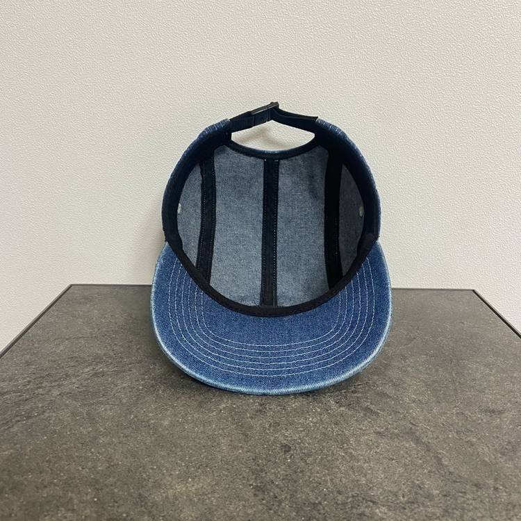 (OS) 슈프림 박스로고 캠프캡 모자 데님--4