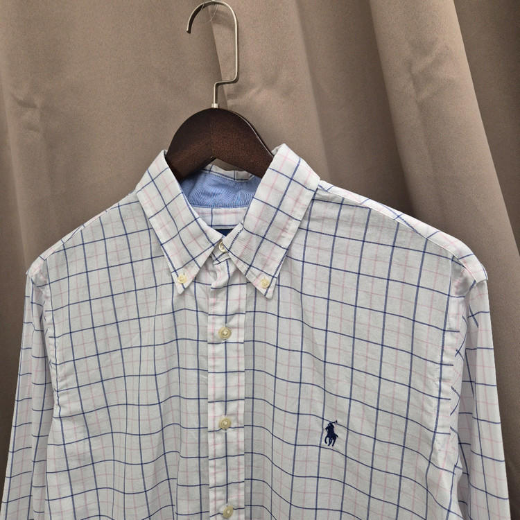 폴로 랄프로렌 태터솔 체크 셔츠 M--1