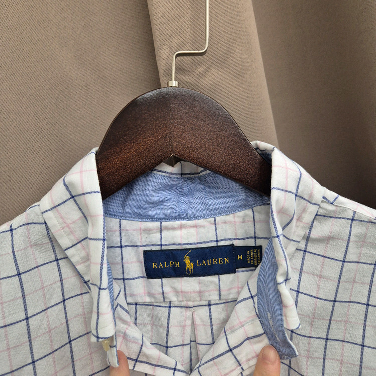 폴로 랄프로렌 태터솔 체크 셔츠 M--2