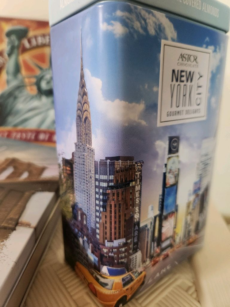 뉴욕 초코렛 틴케이스 4개--6