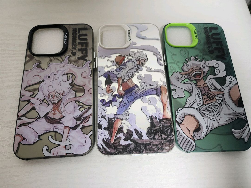 (새상품)아이폰15 14 12 케이스 프로 맥스 플러스 원피스 루피 니카--5