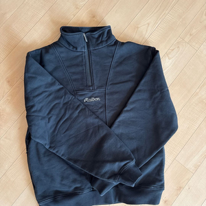 남성 말본 블랙 하프집업 맨투맨 s 새상품