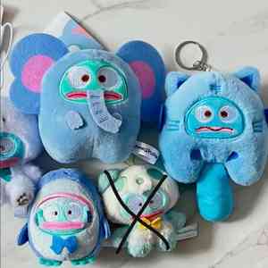 한교동 동물 마스코트 인형 키링 코끼리 / 상어 / 고양이