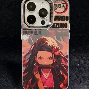 (새상품)아이폰15 14 13케이스 프로 프로맥스 플러스 귀멸의칼날 귀칼 네즈코