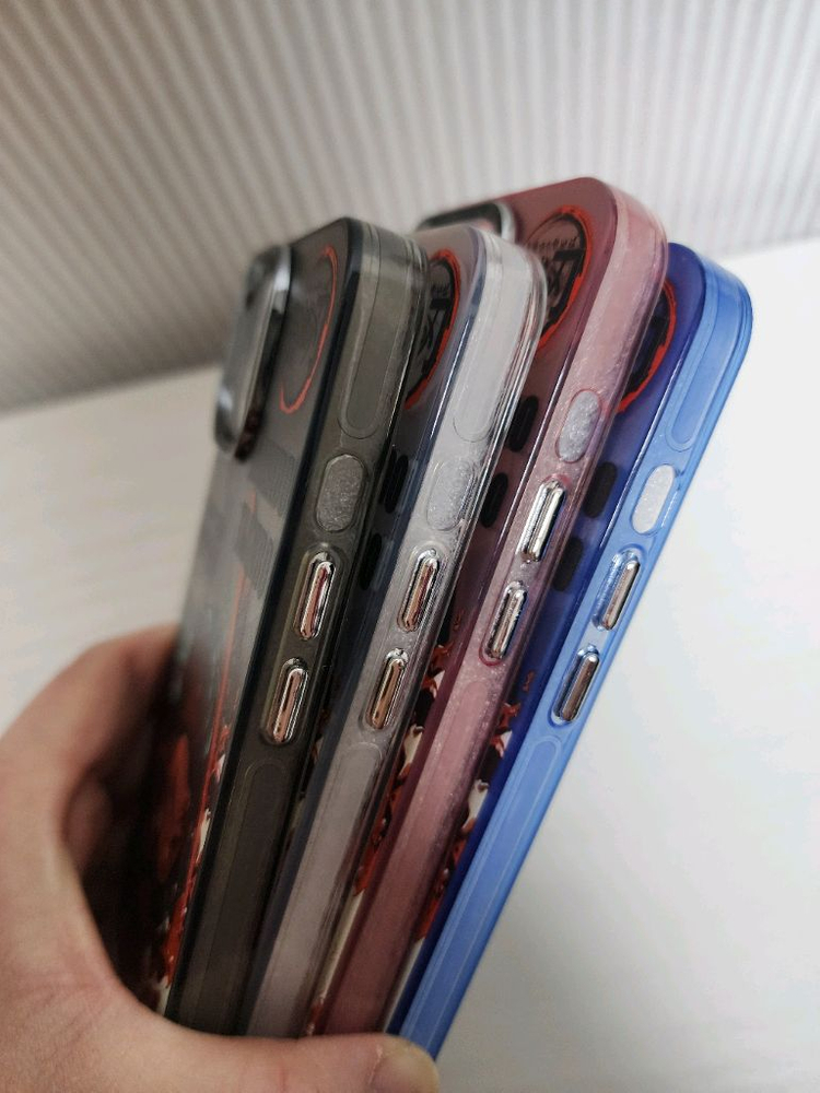 (새상품)아이폰15 14 13케이스 프로 프로맥스 플러스 귀멸의칼날 귀칼 네즈코 이미지