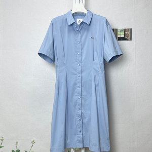 라코스테 반팔 셔츠 원피스 38 100