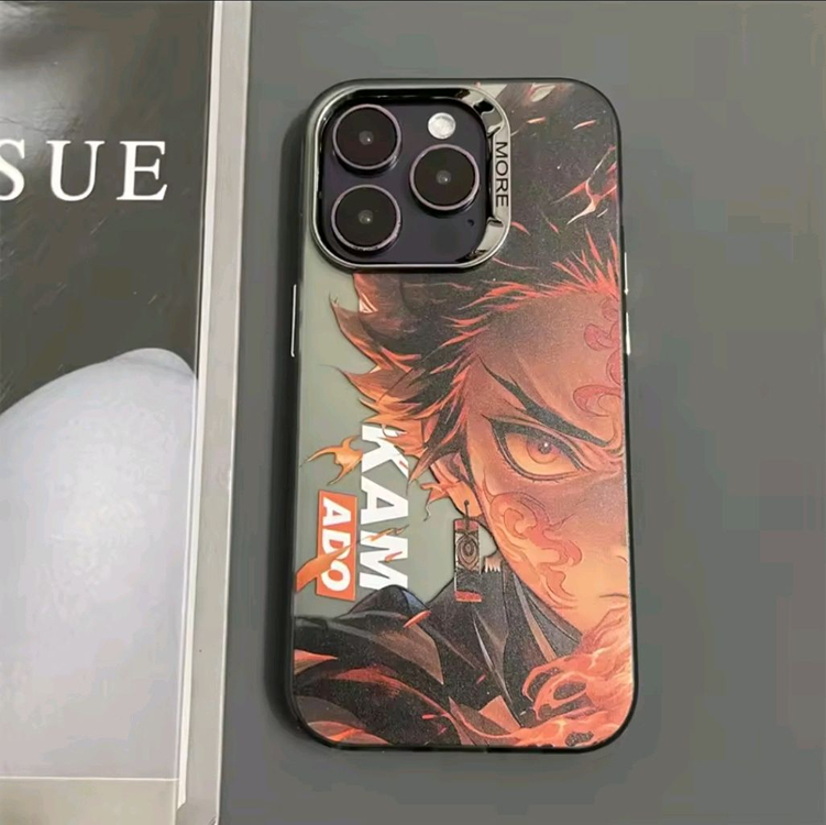 (새상품) 아이폰15 14 13 12케이스 프로맥스 귀멸의칼날 귀칼탄지로 이미지