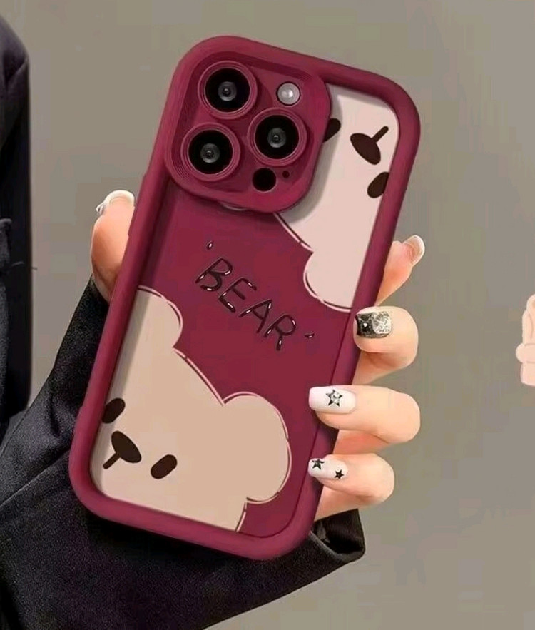 (새상품) 아이폰15 14 13케이스 곰돌이 프로 프로맥스 플러스--7