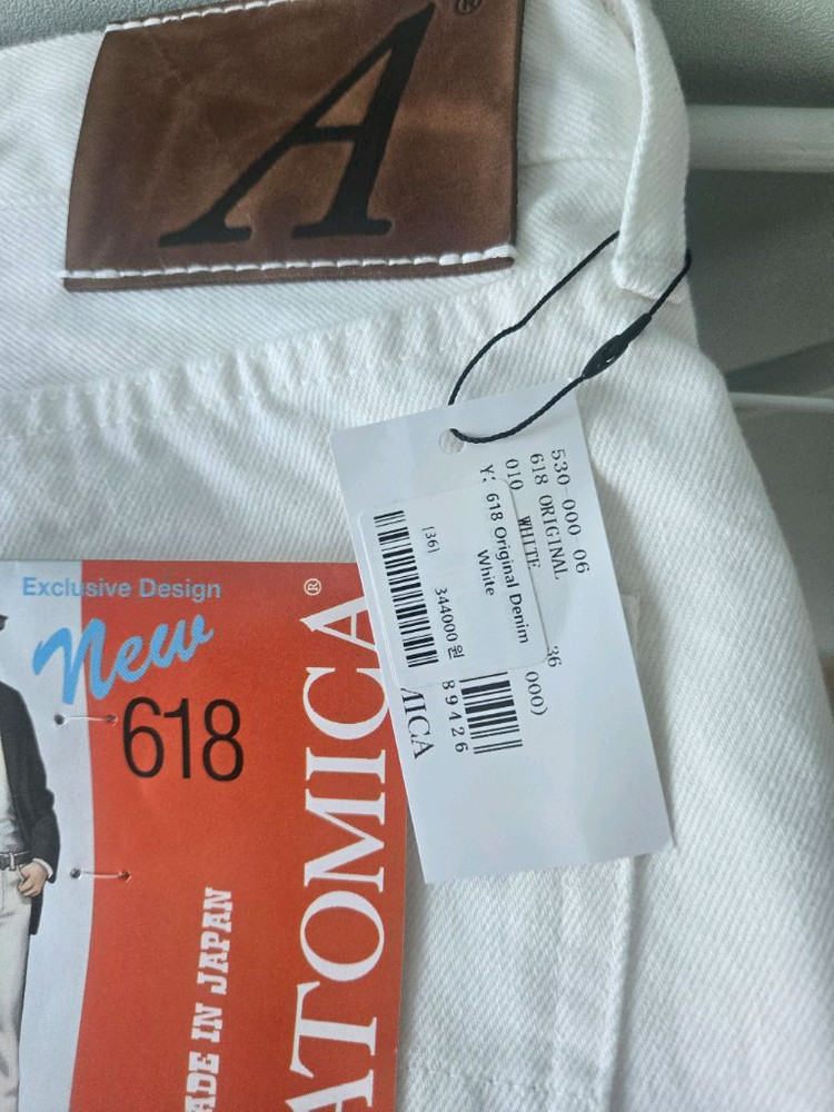 아나토미카 618 오리지날 데님 화이트 36 팔아요 이미지