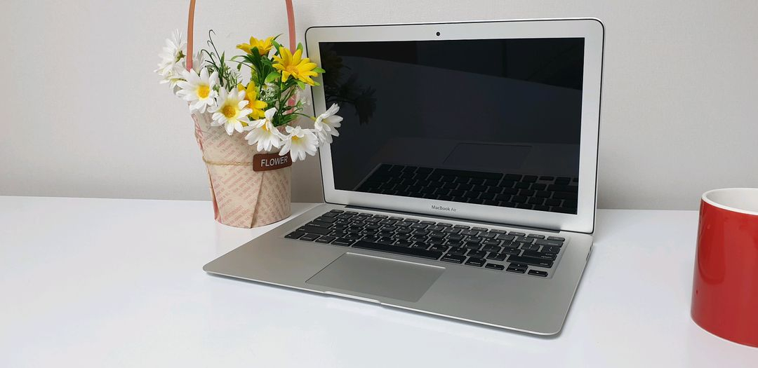 애플 맥북 에어 13인치 A1466 실버--7