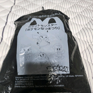 포켓몬스터 일본 맥도날드 해피밀 장난감 나츠마츠리 (미사용) 이미지
