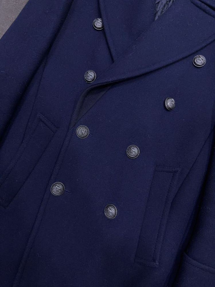 시스템옴므 울 캐시미어 이태리 더블 블레스트 코트 자켓 95--3
