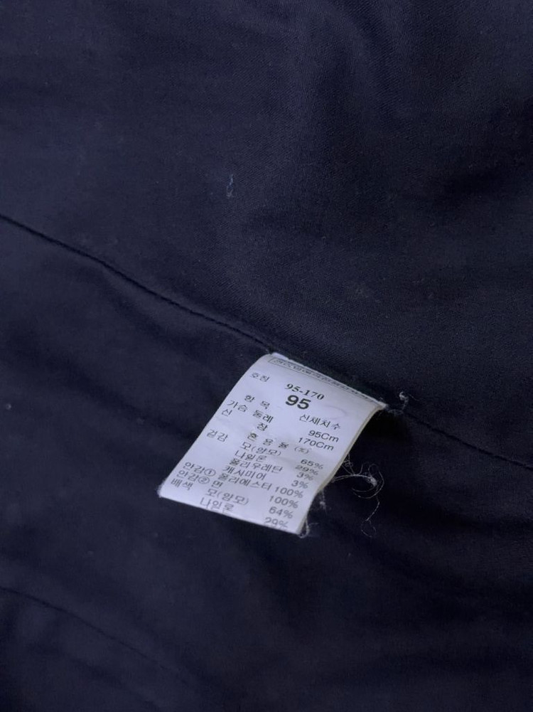 시스템옴므 울 캐시미어 이태리 더블 블레스트 코트 자켓 95--9