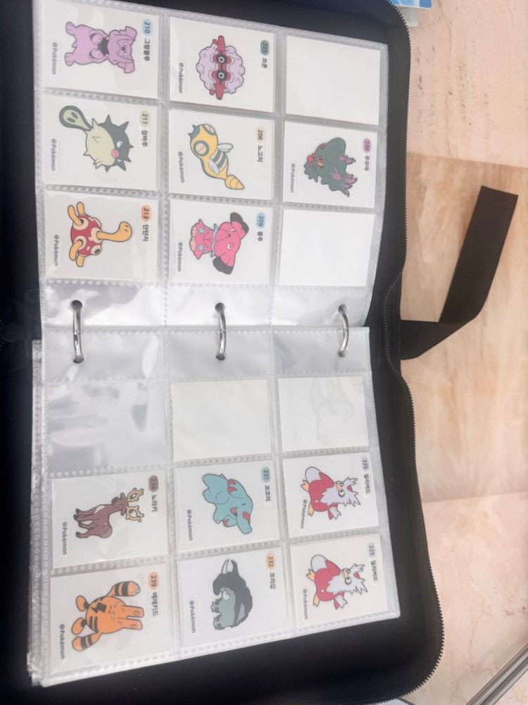 포켓몬 2세대 띠부띠부씰 이미지