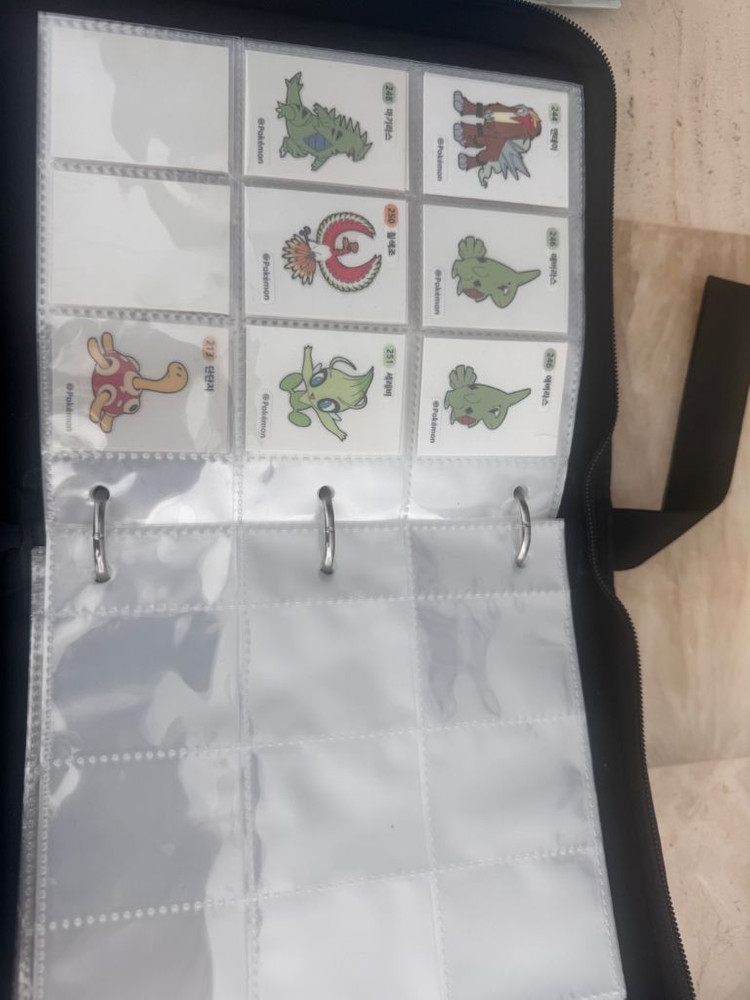 포켓몬 2세대 띠부띠부씰 이미지