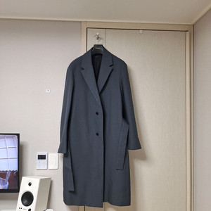 질스튜어트 뉴욕 벨티드 롱코트