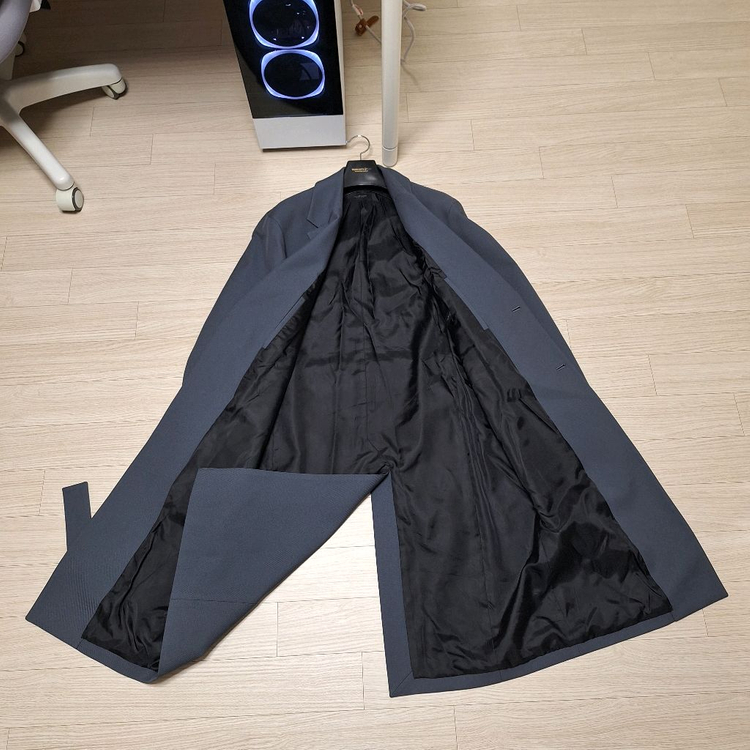 질스튜어트 뉴욕 벨티드 롱코트--4