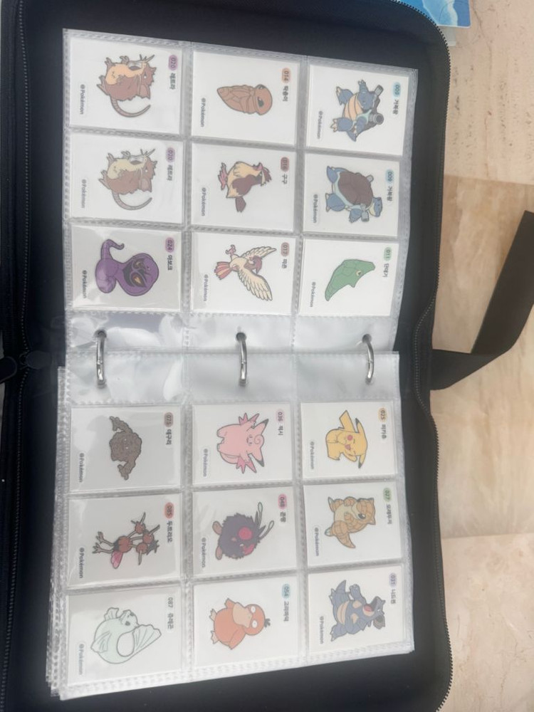 포켓몬 1세대 띠부띠부씰 이미지