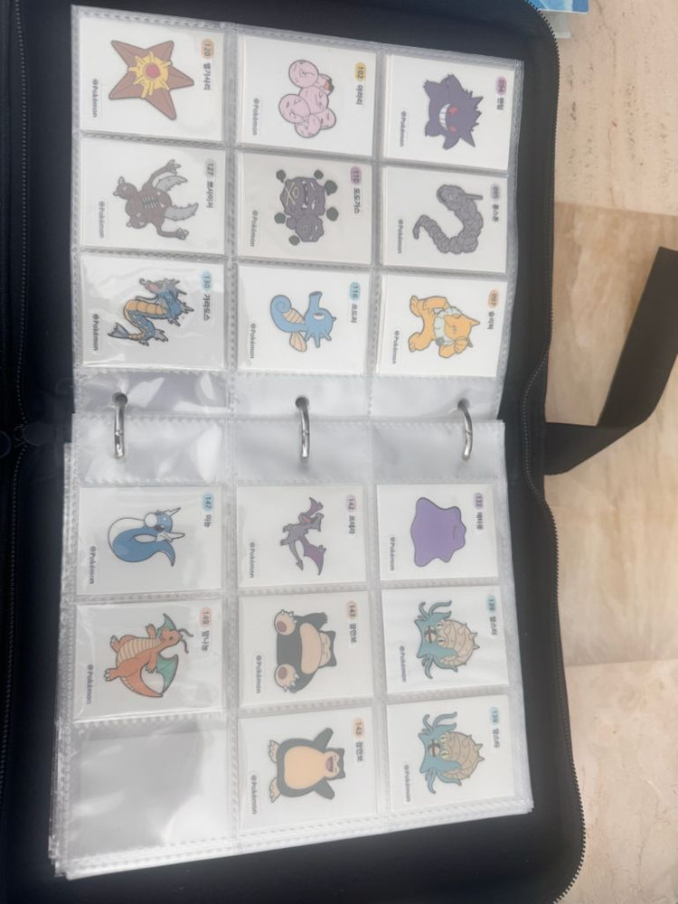 포켓몬 1세대 띠부띠부씰 이미지