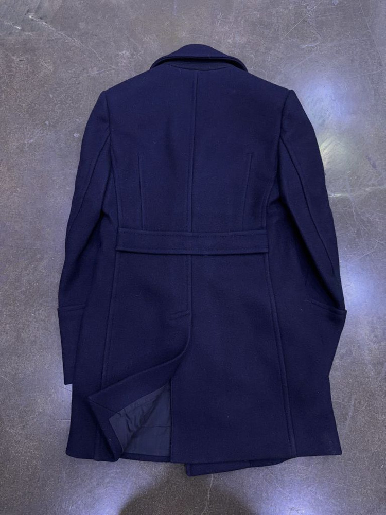 시스템옴므 울 캐시미어 더블 블레스트 코트 자켓 네이비 95--1