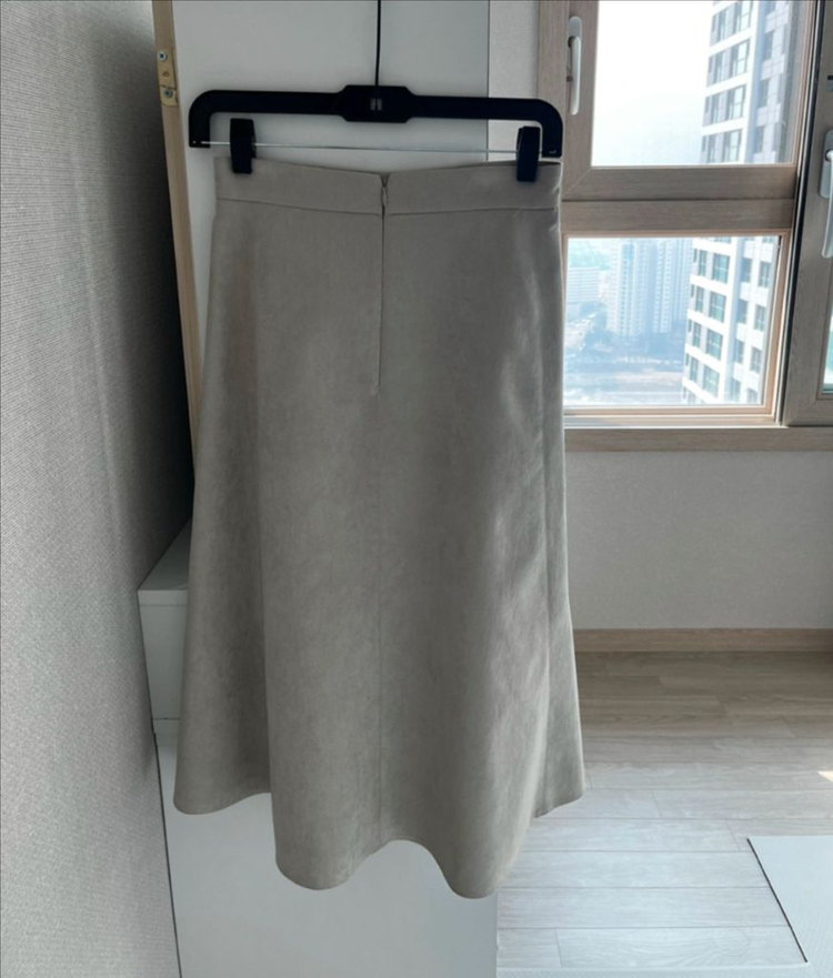 타임(TIME) 벨벳 롱 스커트(55)--1