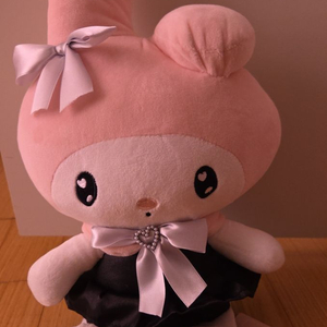 (새상품) 블랙하트 마이멜로디 정품 인형 이미지