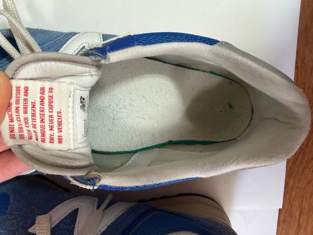 뉴발란스 574 헤리티지 블루 275사이즈 이미지